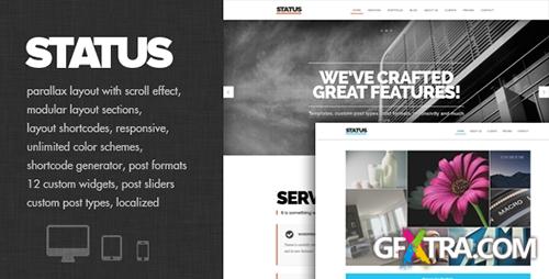 ThemeForest - Status v1.3 - Parallax and modular Theme