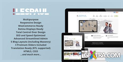 ThemeForest - LesPaul v1.5.1 - Retina Responsive WordPress Theme