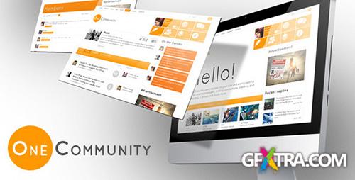 ThemeForest - OneCommunity v1.03 - BuddyPress Theme