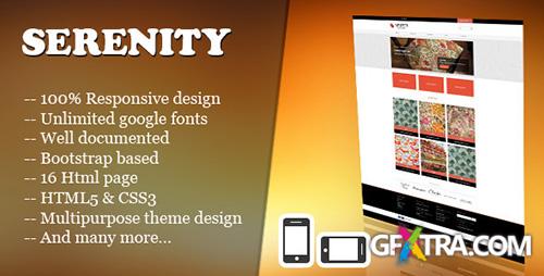 ThemeForest - Serenity - Minimal Responsive eCommerce Template - RIP