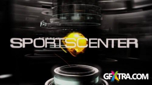 ESPN Sportscenter Intro - Project for After Effects & Blender