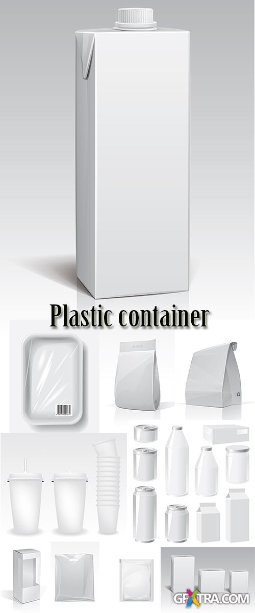 Stock: Plastic container