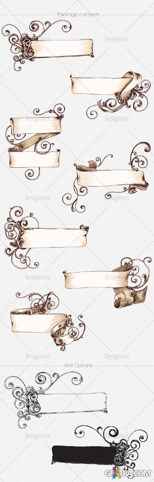 Vector Ornate Scrolls