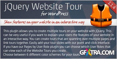 CodeCanyon - jQuery Website Tour for WordPress v1.1.3