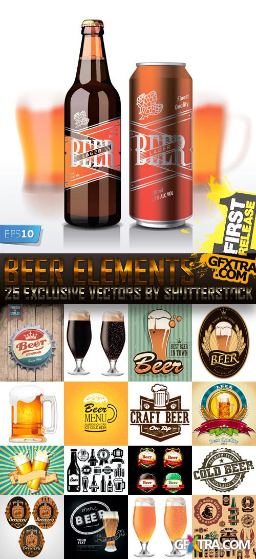 Amazing SS - Beer Elements, 25xEPS