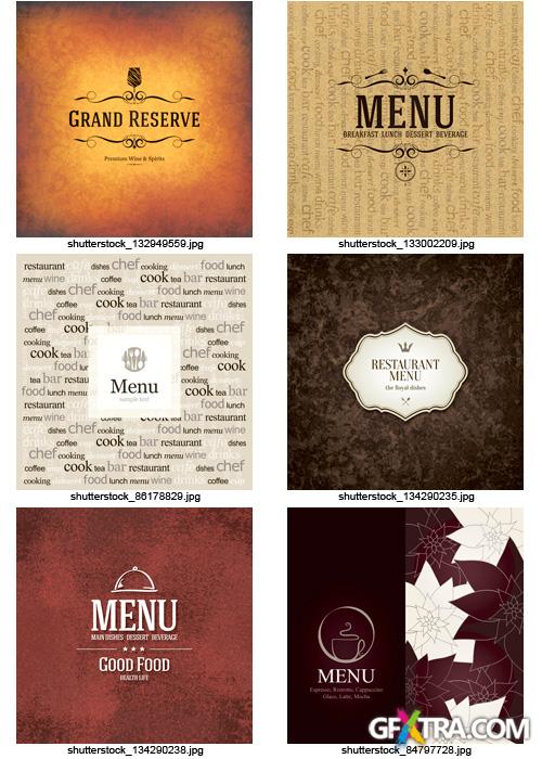 Amazing SS - Restaurant Menu 4, 25xEPS