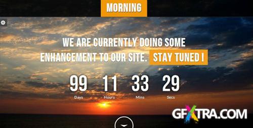 ThemeForest - Morning - Responsive Underconstruction Template - RIP