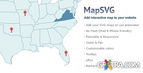 CodeCanyon - jQuery Interactive SVG Map Plugin v5.5.4