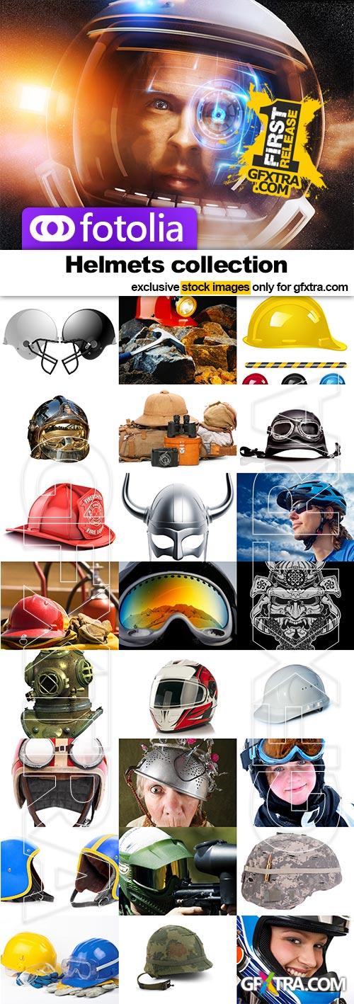 Helmets collection - 25x JPEGs