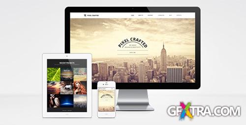 ThemeForest - Pixel Crafted - HTML Onepage Responsive Template - RIP