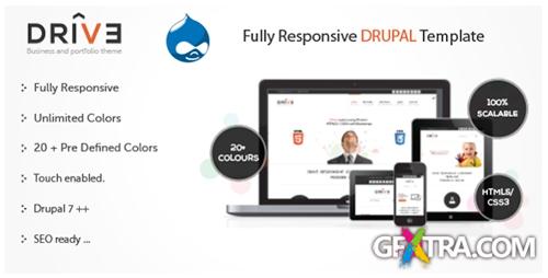 ThemeForest - Drive - Responsive Drupal Theme 