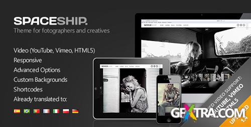 ThemeForest - Spaceship v1.4.1 - Minimalist Photography Portfolio Theme