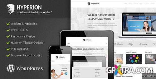 ThemeForest - Hyperion v1.3.3 - Modern Minimalist WordPress Theme 