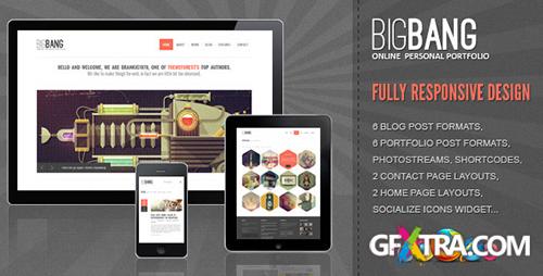 ThemeForest - Bigbang v1.9.1 - Responsive WordPress Template 