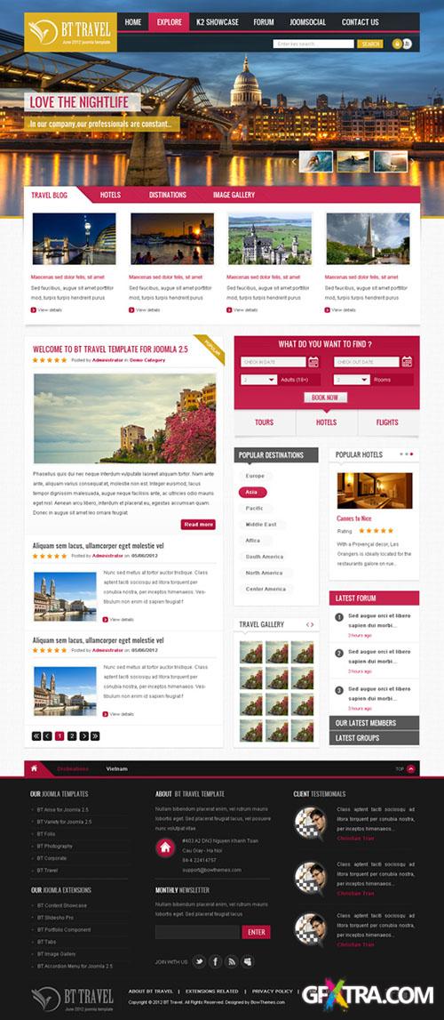 BowThemes - Travel for Joomla 2.5