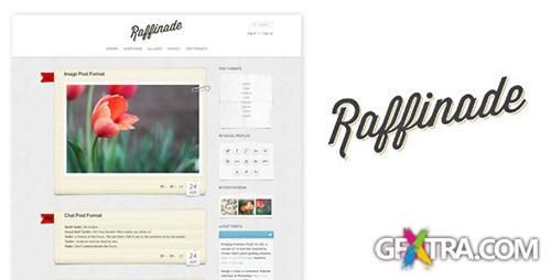 ThemeForest - Raffinade v1.0 - WordPress Tumblog Theme