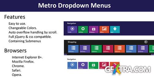 CodeCanyon - Metro Navigation Menu