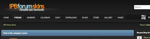 IPBForumSkins - Deflection Skin for IPBoard v3.4.2