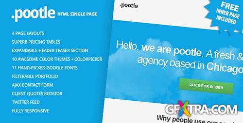 ThemeForest - Pootle - Premium Responsive Single Page Template - FULL