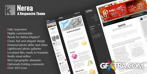 ThemeForest - Nerea WordPress Responsive Theme (v01r09 - 2013.03.10)