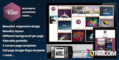 ThemeForest - Vivo - Responsive WordPress Portfolio