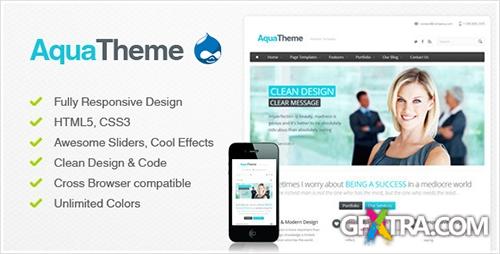 ThemeForest - Aqua - Responsive Drupal Theme