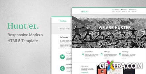 ThemeForest - Hunter - Responsive Modern HTML5 Template - RIP