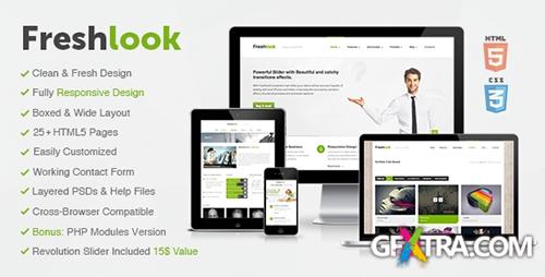 ThemeForest - Freshlook - Responsive MultiPurpose HTML5 Template - FULL