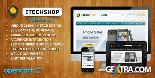 ThemeForest - iTechShop OpenCart 1.5.4 Theme