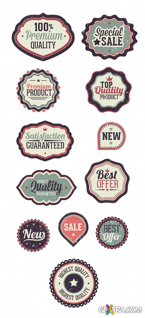 Vintage Vector Badges