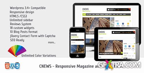 ThemeForest - CNEWS v1.3 - Responsive Magazine and Blog Theme