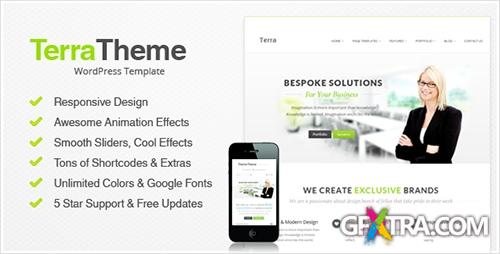 ThemeForest - Terra v1.1 - Responsive Multi-Purpose Wordpress Templete