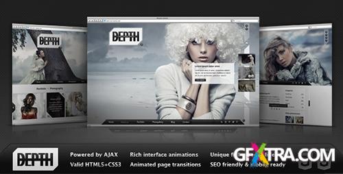 ThemeForest - Depth HTML - Full-Screen AJAX Portfolio - FULL