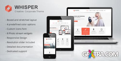 ThemeForest - Whisper - Creative Corporate Theme