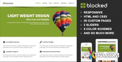 MojoThemes - Blocked - HTML5 Template