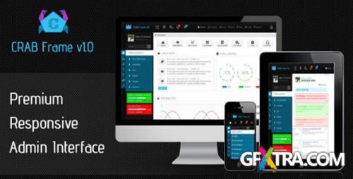 MojoThemes - CrabFrame - Responsive Admin template