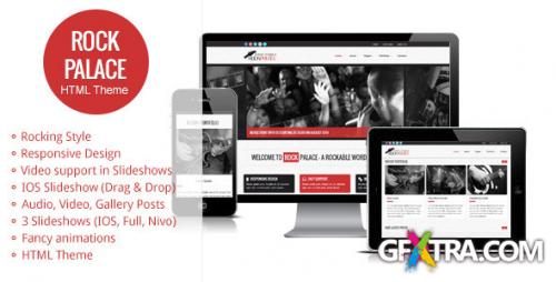 ThemeForest - Rock Palace - a Responsive Music HTML Theme