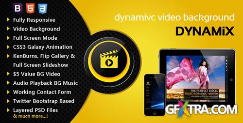 ThemeForest - Dynamix Responsive Full Screen Background Theme - RIP