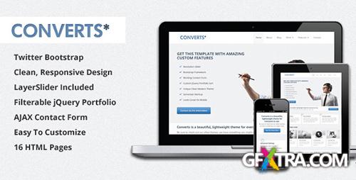 ThemeForest - Converts - Responsive Bootstrap HTML Theme - RIP