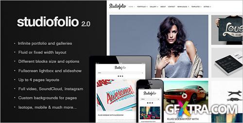 ThemeForest - Studiofolio: A Versatile Portfolio and Blog Theme v2.2.1