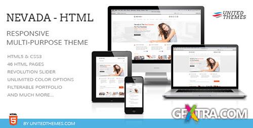 ThemeForest - Nevada - Responsive HTML Template - RIP