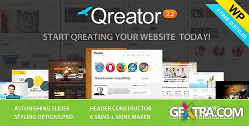 ThemeForest - Qreator v2.2 - Responsive Premium Wordpress Theme