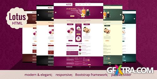 ThemeForest - Lotus - Spa & Wellness HTML Responsive Template - RIP