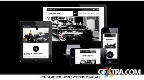 Mojo-Themes - Fondamental - Responsive HTML5 Minimal Template - RIP