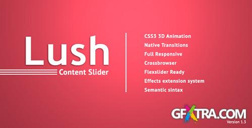 CodeCanyon - Lush - Content Slider