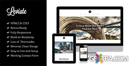 ThemeForest - Leviate - HTML5 One Page Parallax Template - RIP