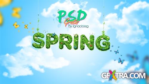 Spring PSD Backgrounds