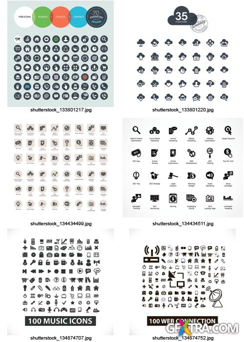 Amazing SS - Black & White Icons 2, 25xEPS