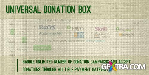 CodeCanyon - Universal Donation Box