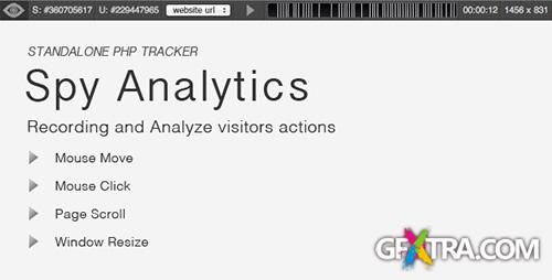 CodeCanyon - Spy Analytics Standalone v1.2 - User Actions Recorder